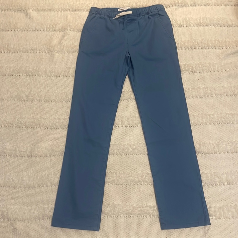 Old Navy relaxed slim built in flex pull on pants drawstring boys size 14–16 XL